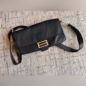 Divina Firenze Baguette leather shoulder bag